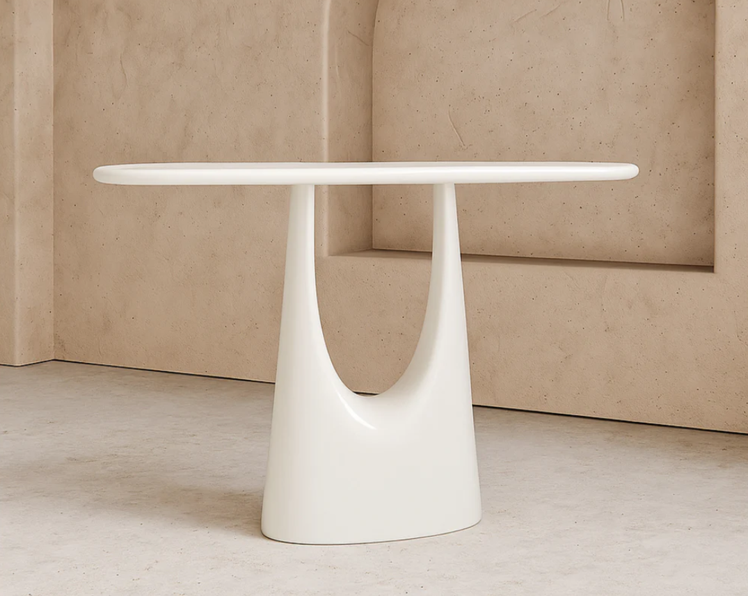 Ivory Console Table
