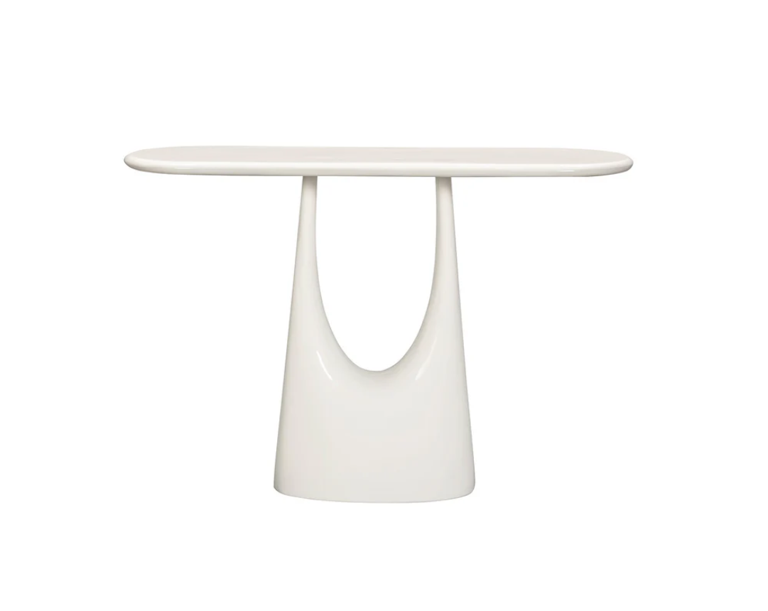 Ivory Console Table