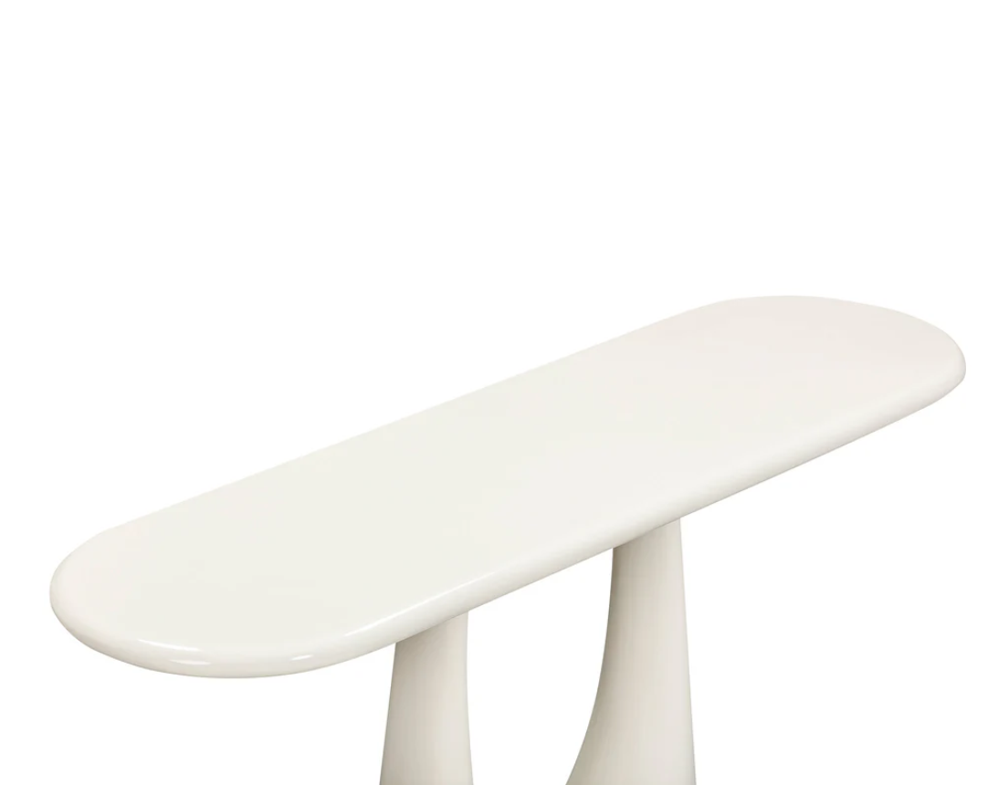 Ivory Console Table