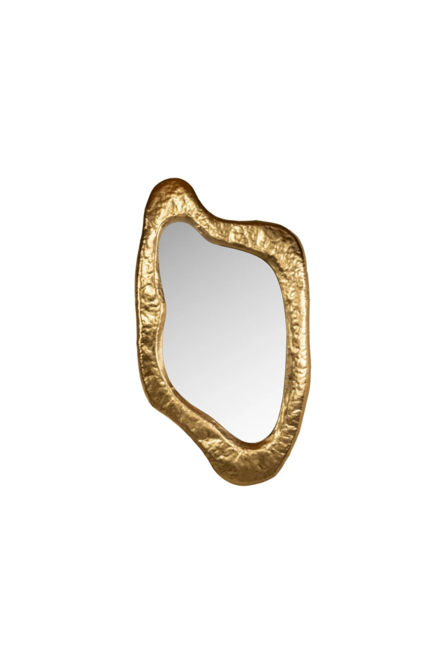 Gold Abstract Mirror