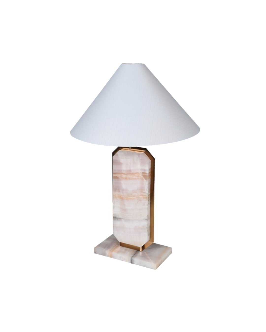 Blush Marble Table Lamp