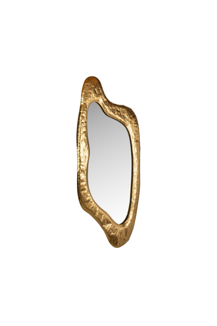 Gold Abstract Mirror
