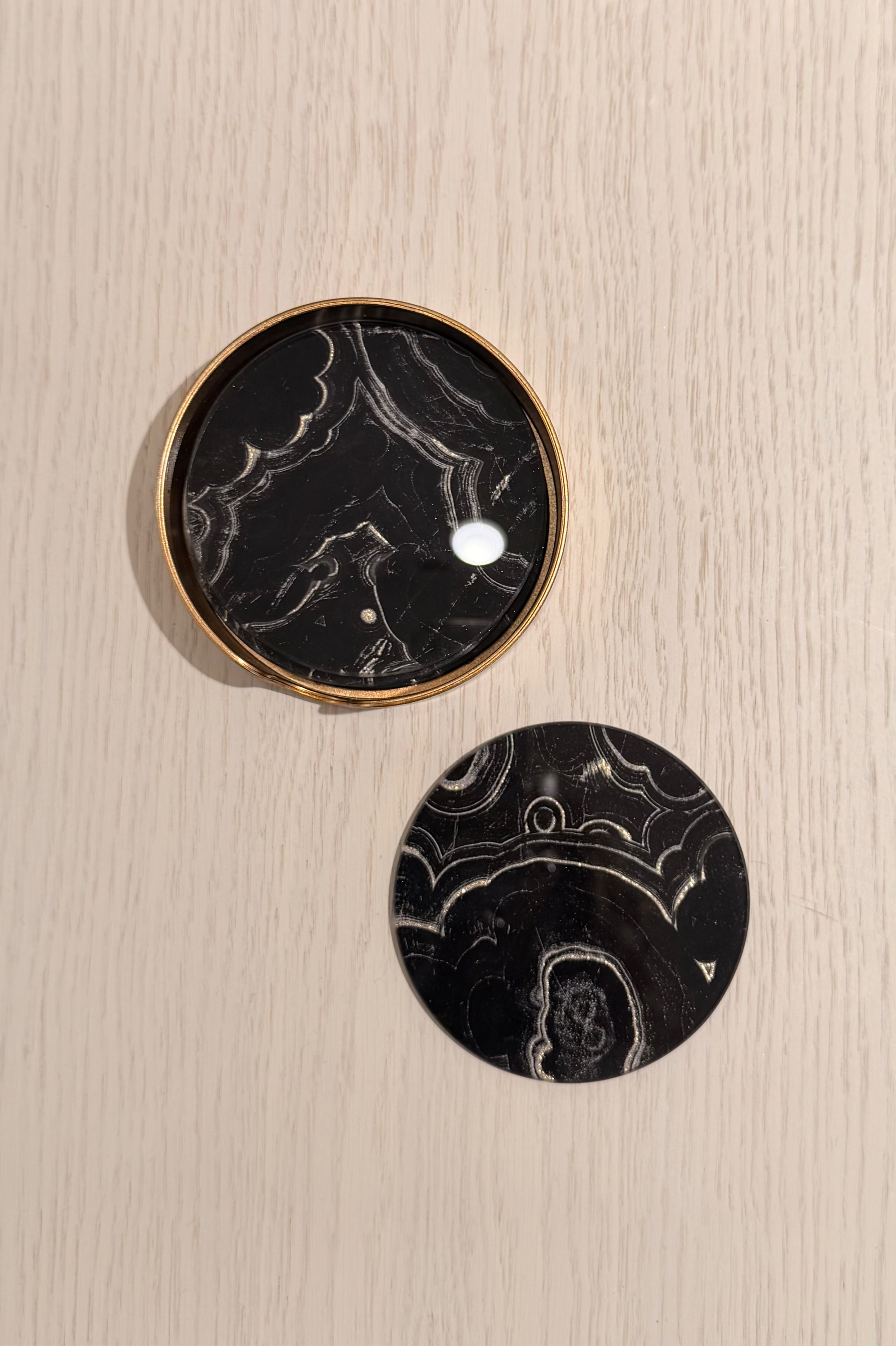 Faux Marble Coasters