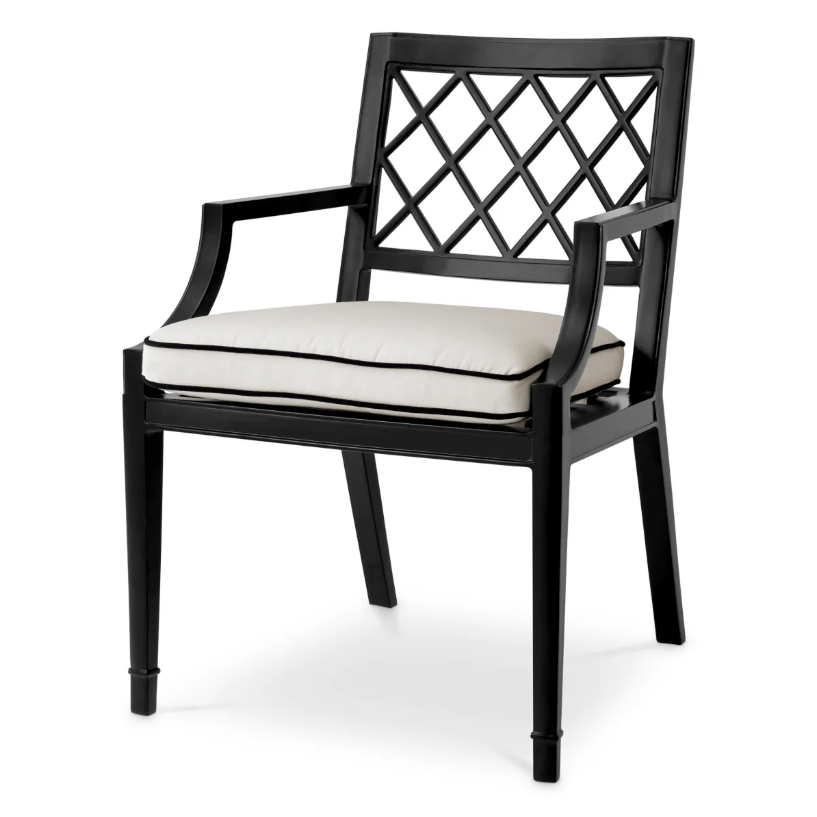 Outdoor Dining Chair Paladium with arm