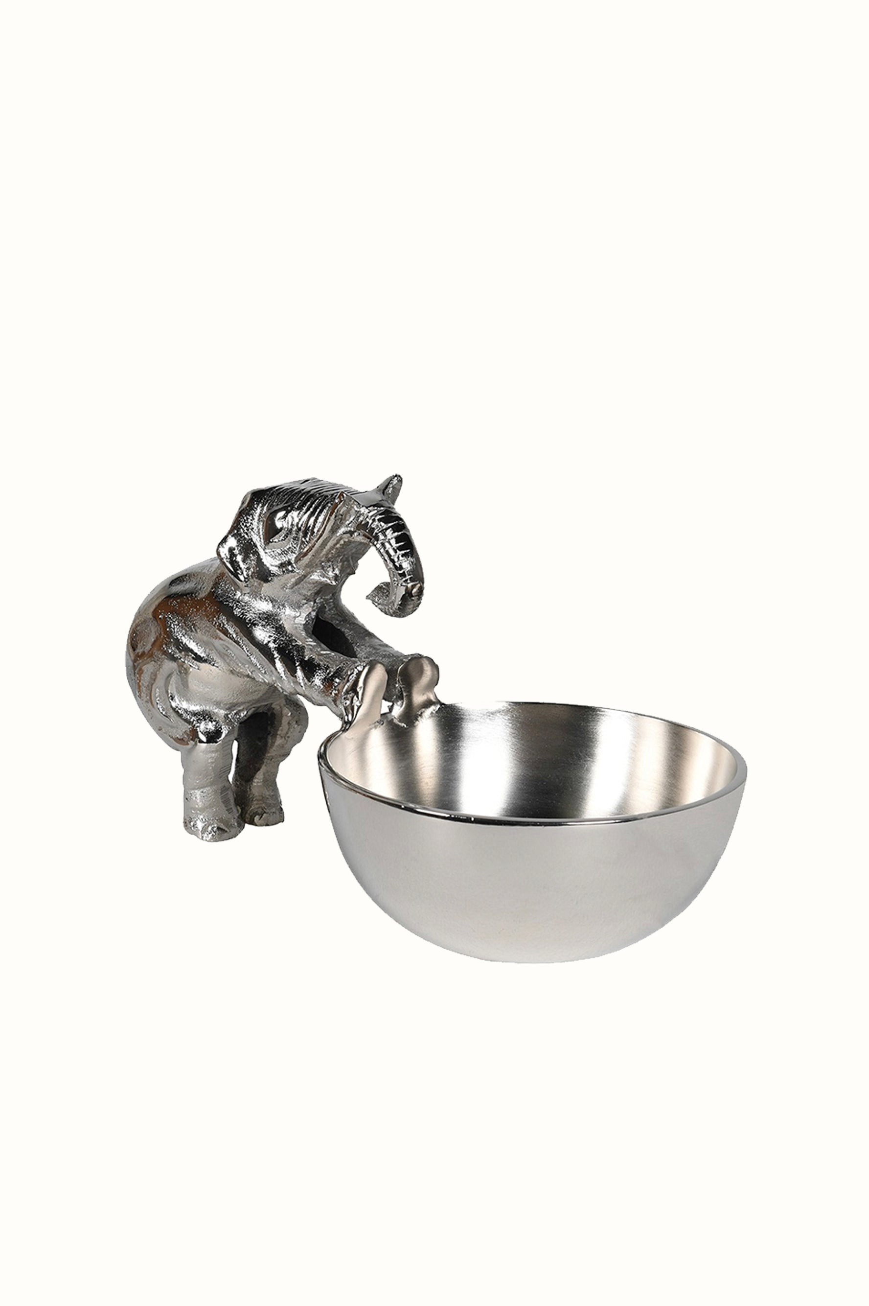 Silver Elephant Bowl