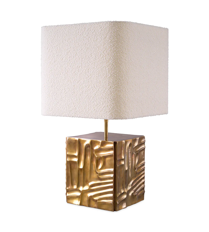 Casted Brass Table Lamp