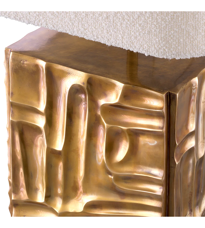 Casted Brass Table Lamp