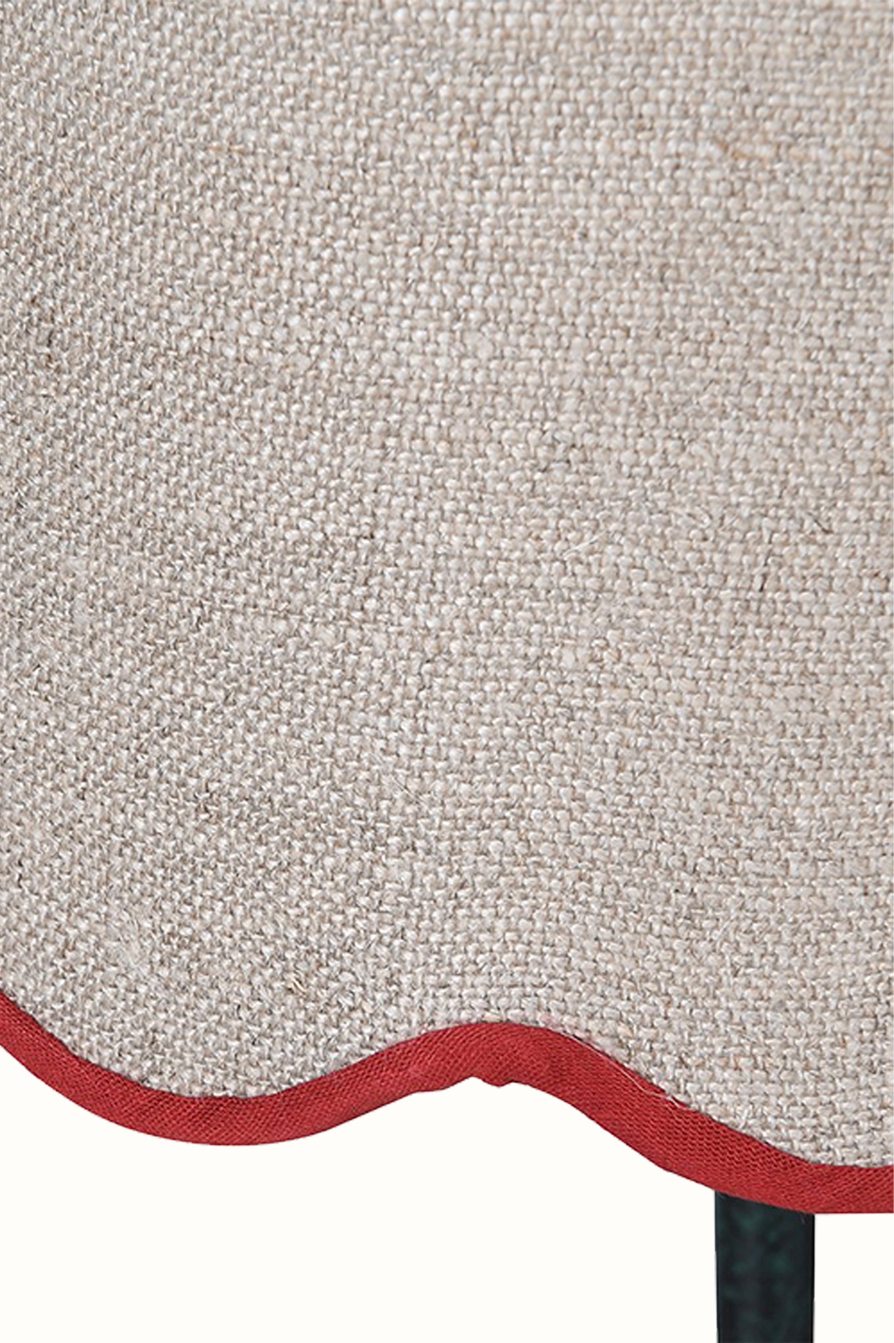 Table Lamp with Scalloped Shade