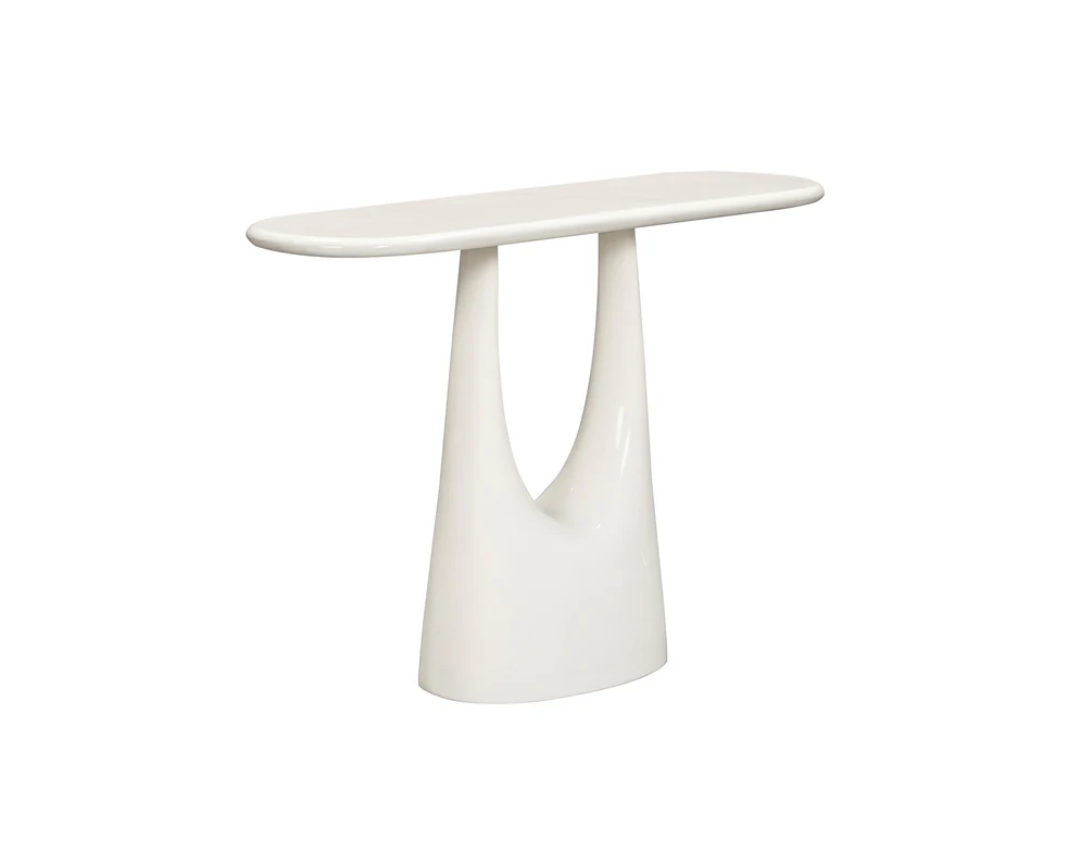 Ivory Console Table