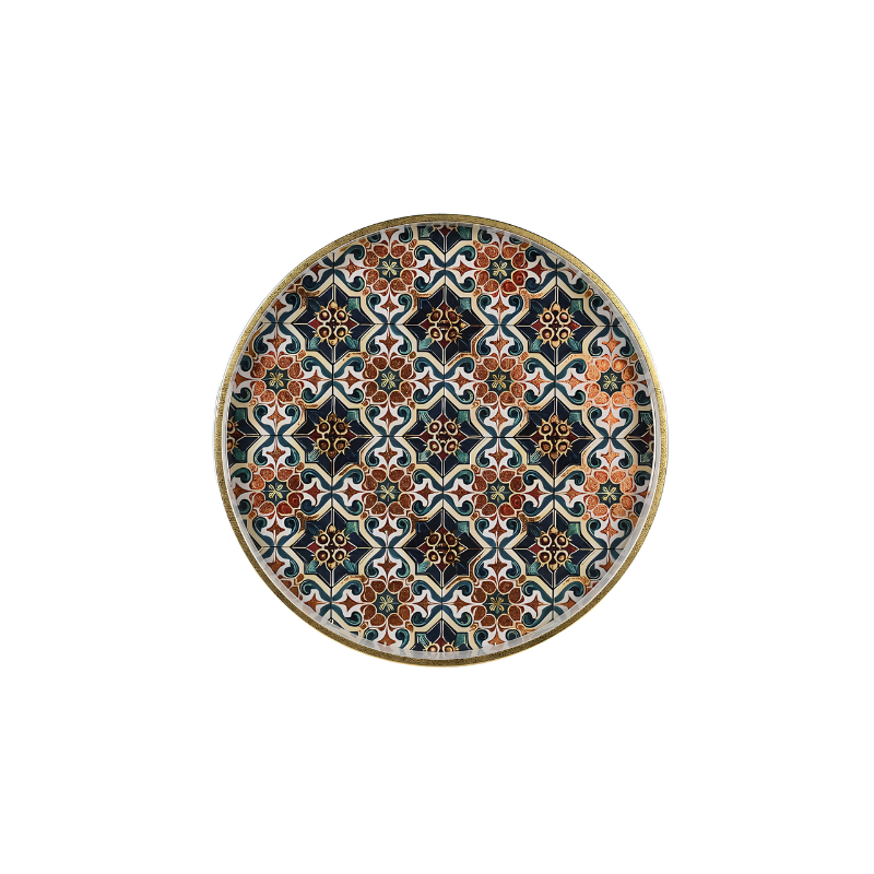 Moroccan Round Tray