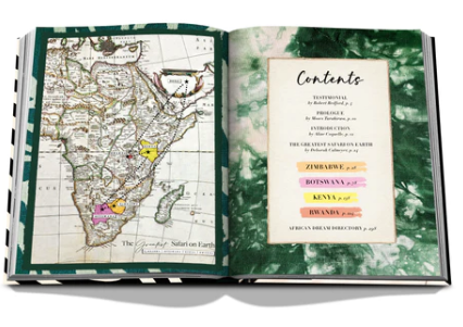 Coffee Table Book African Adventures: The Greatest Safari on Earth