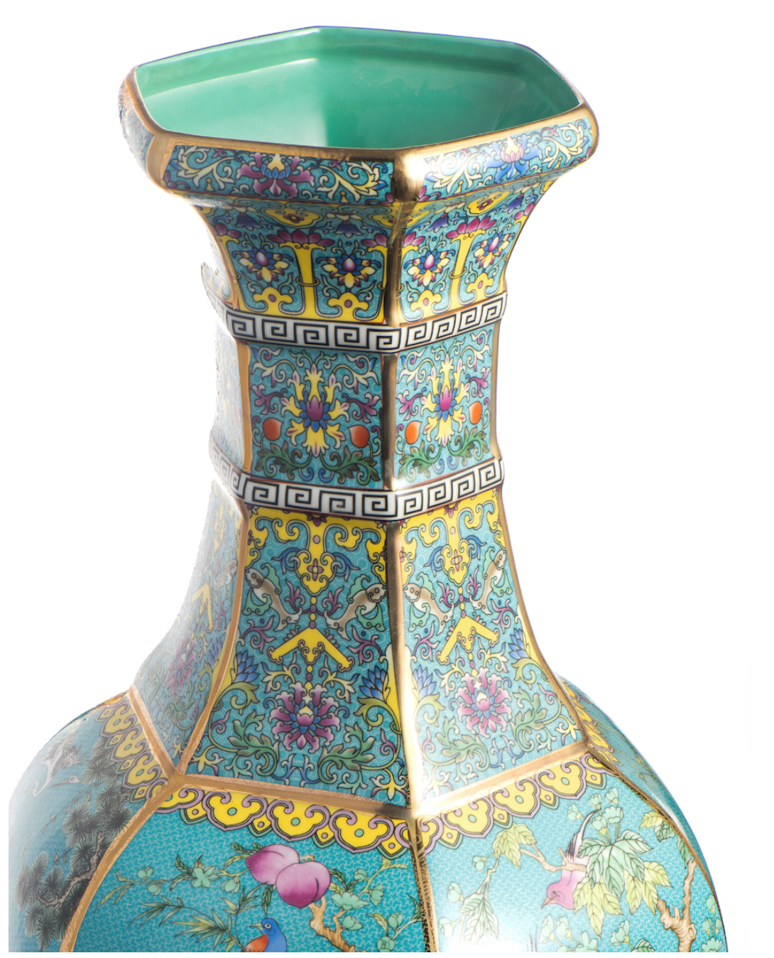 Decorative Vase Turquoise