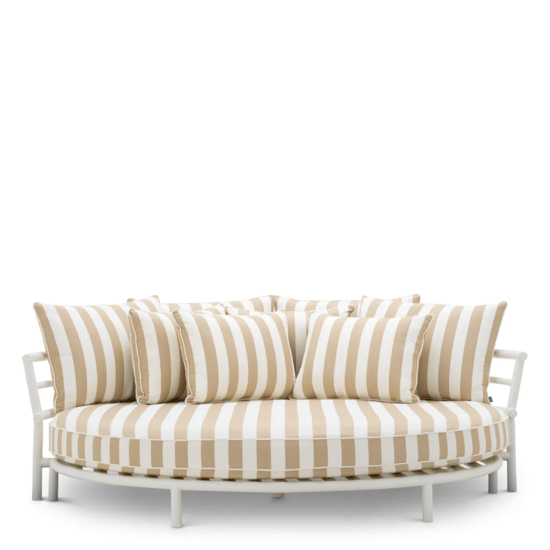 Striped Outdoor Bed