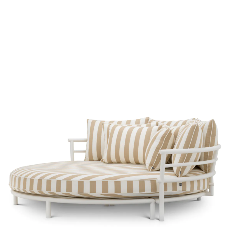 Striped Outdoor Bed