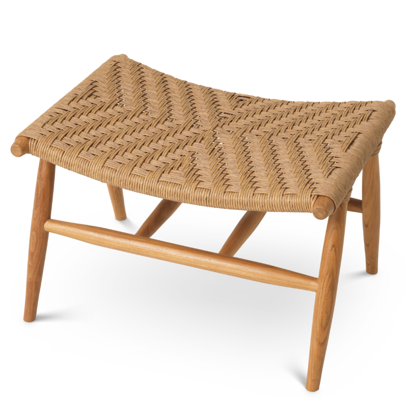 Outdoor Chair and Foot Stool