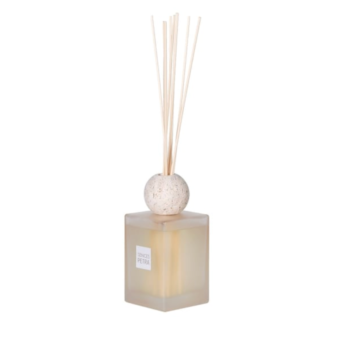 Sences Petra Large Reed Diffuser with Travertine Ball Top
