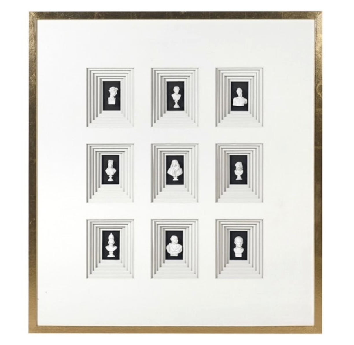 Miniature Bust Wall Art