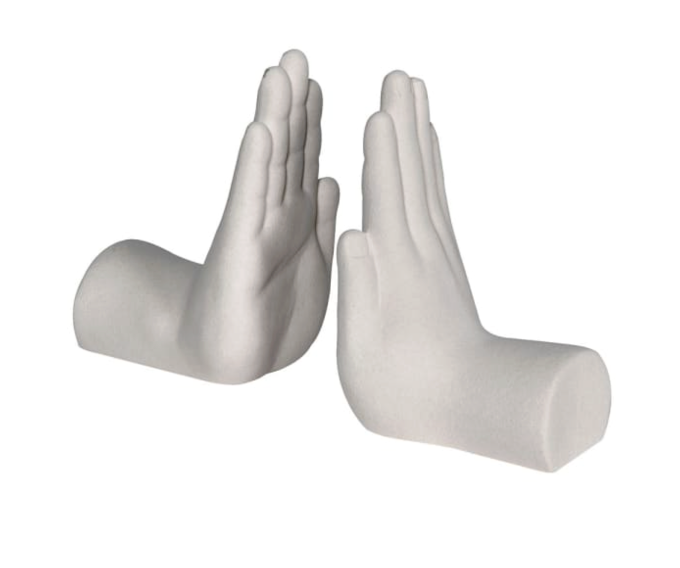 Porcelain Hand Bookends