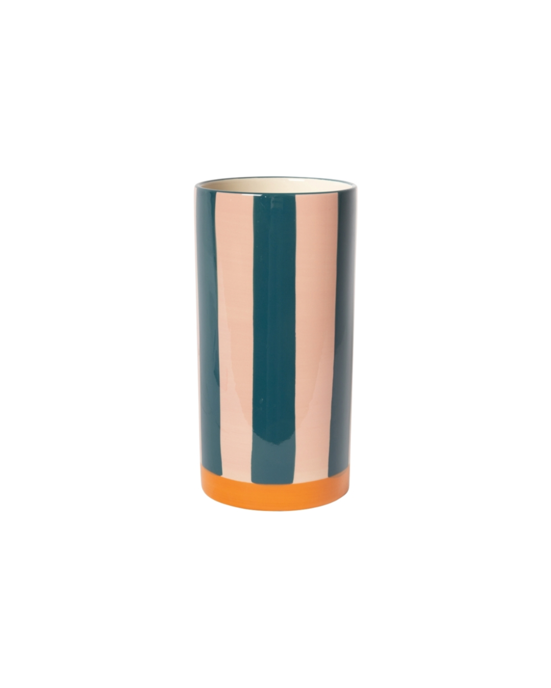 Blueberry Striped Vase
