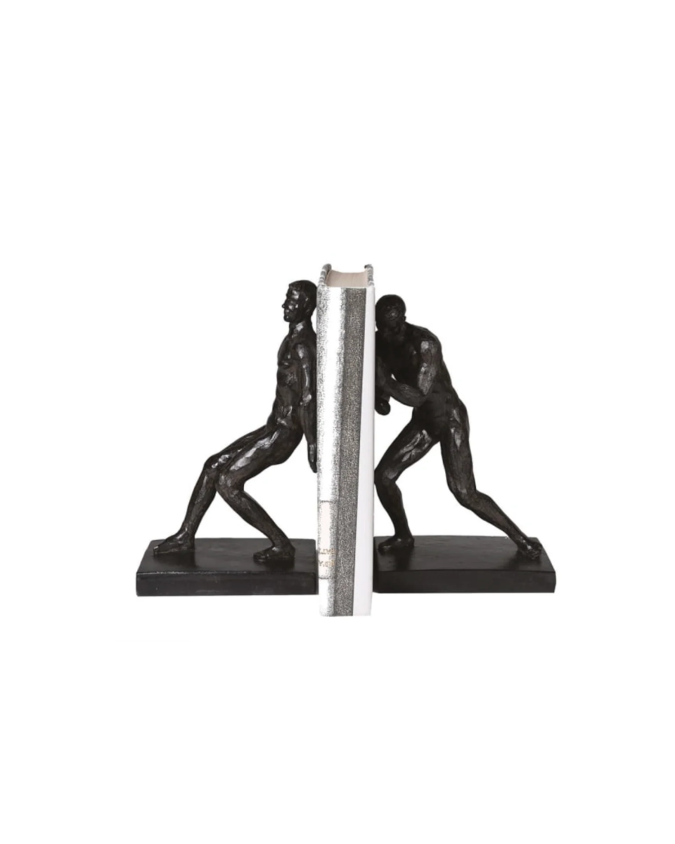 Push and Pull Men Bookends