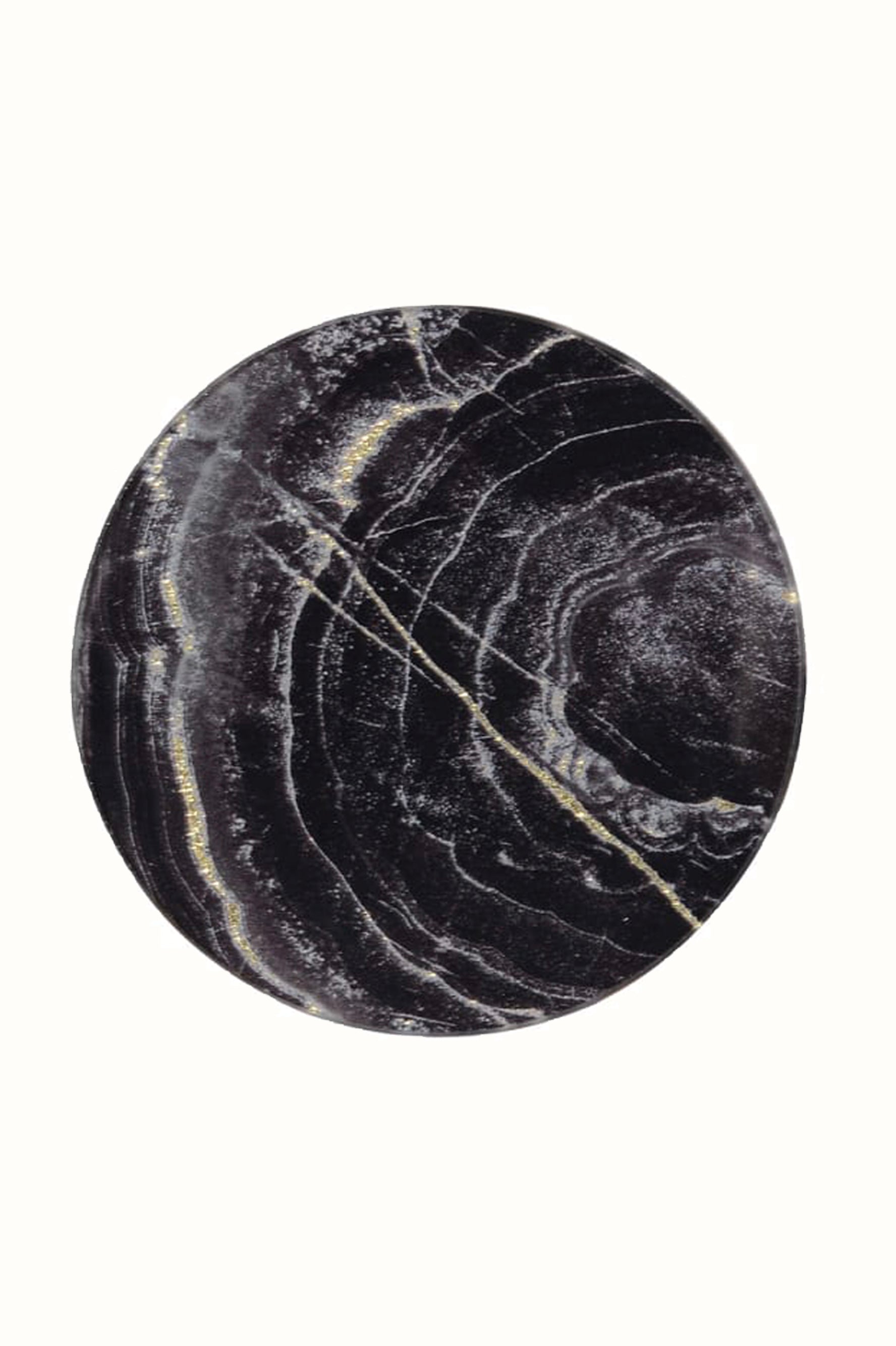 Marble Effect Glass Coasters with Holder (set of 4 coasters)