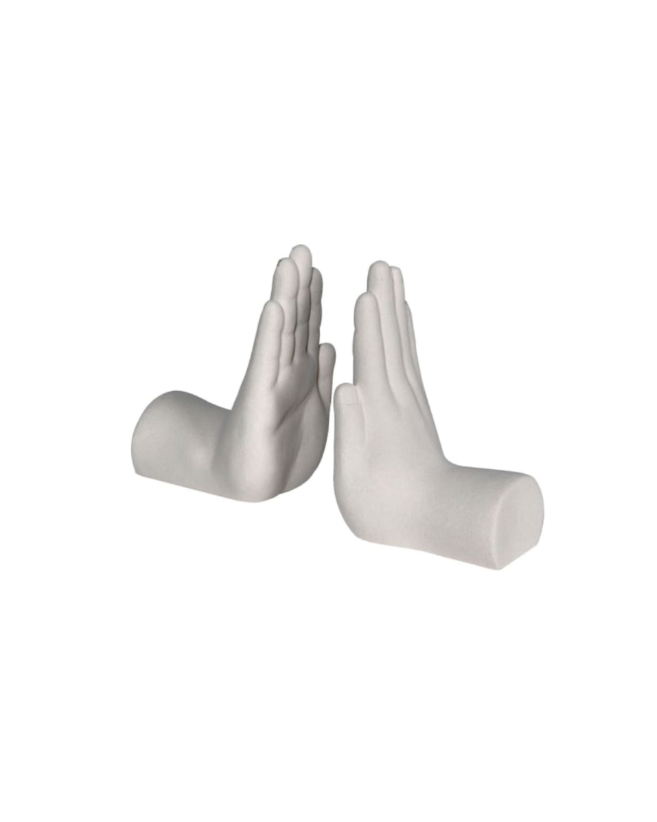 Porcelain Hand Bookends