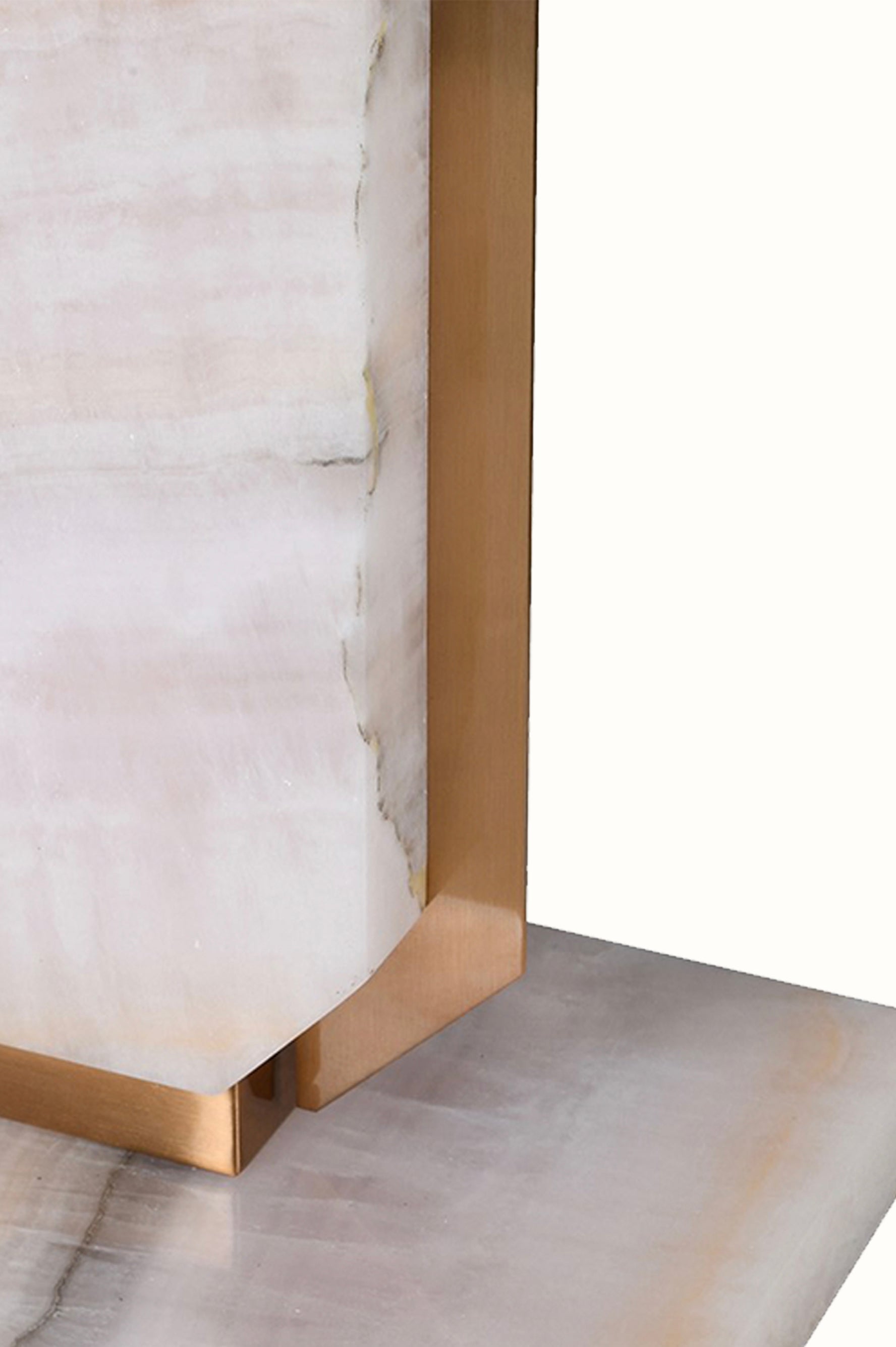 Blush Marble Table Lamp