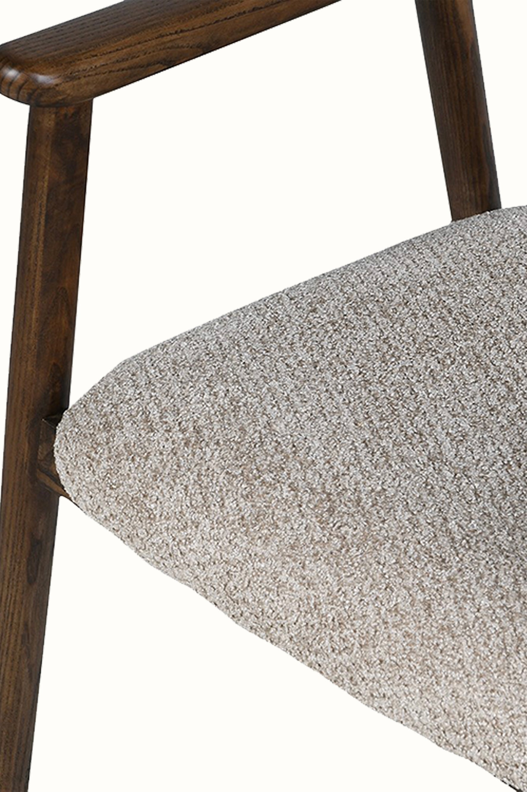 Mid Century Modern Upholstered Dining Chair